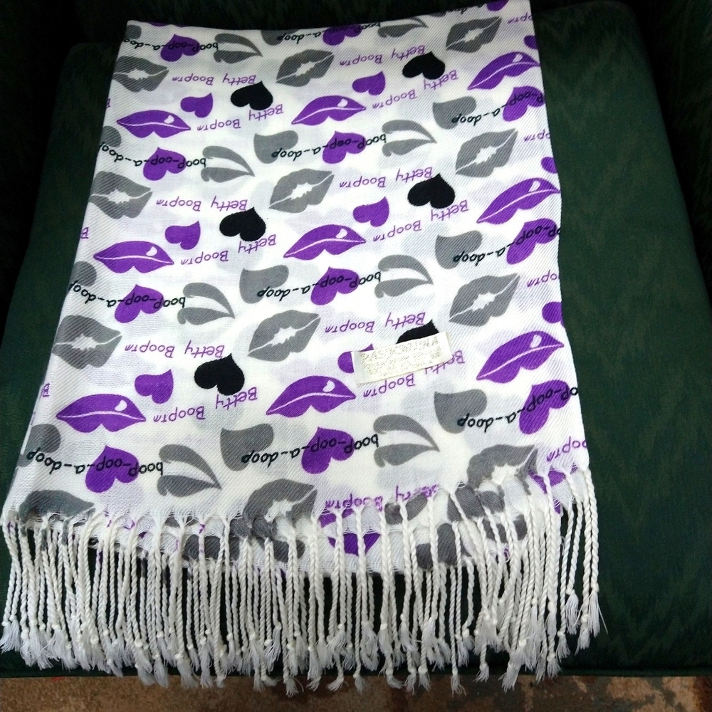 Betty Boop Pashima Scarf